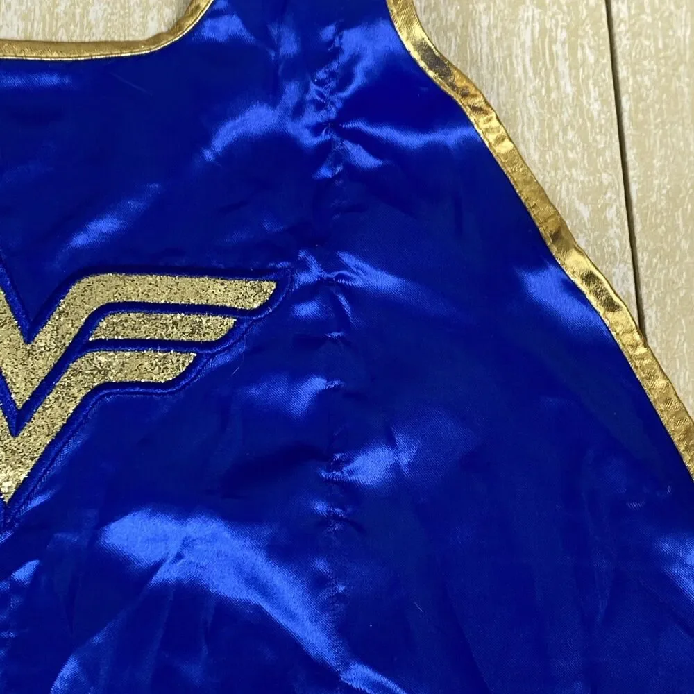 Wonder Woman Halloween Costume Child Size 3/4 Has All 8 Pieces Please See Pics